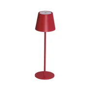 Lampy stojące - Lampka bezprzewodowa stołowa LED INITA czerwona Kanlux 36322 - miniaturka - grafika 1