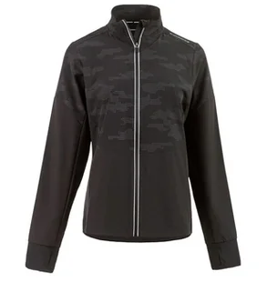 Damska kurtka Endurance  Wilma Reflective Jacket black 36 - Kurtki i kamizelki sportowe damskie - miniaturka - grafika 1