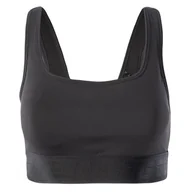 Biustonosze - Damski Stanik sportowy GUESS AILEEN ACTIVE BRA V2GP08MC049-JBLK – Czarny - miniaturka - grafika 1