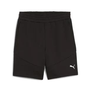 Męskie szorty Evostripe PUMA Black - Spodnie sportowe męskie - miniaturka - grafika 1
