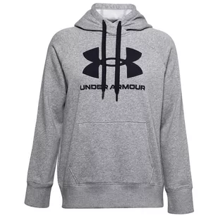 Bluza dresowa sportowa damska Under Armour Rival Fleece Logo Hoodie - Bluzy sportowe damskie - miniaturka - grafika 1