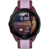 Smartwatch - Garmin Forerunner 165 Music Fioletowy - miniaturka - grafika 1