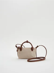 Reserved - Torebka crossbody - beżowy - Torebki damskie - miniaturka - grafika 1