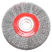 Pozostałe wyposażenie warsztatu - VERTO VERTO Szczotka druciana VERTO 62H210 tarczowa 125 x 20 mm 62H210 62H210 - miniaturka - grafika 1