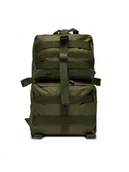 Torby na laptopy - Semi Line Plecak militarny na laptopa 14" khaki - miniaturka - grafika 1