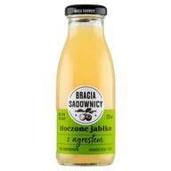 Soki i napoje niegazowane - Bracia Sadownicy Bracia Sadownicy Sok tłoczony na zimno z jabłek z agrestem 250 ml () 134619 - miniaturka - grafika 1