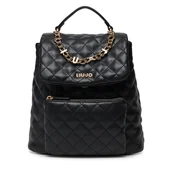 Plecaki - Plecak Liu Jo Ecs M Backpack AA5131 E0015 Czarny - miniaturka - grafika 1