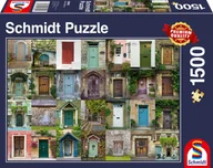 Puzzle - G3 Puzzle PQ 1500 Drzwi - miniaturka - grafika 1