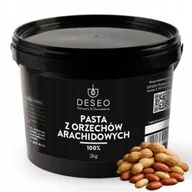 Słodkie kremy i masła - PASTA Z ORZECHÓW ZIEMNYCH ARACHIDOWYCH 3KG DESEO MASŁO ORZECHOWE - miniaturka - grafika 1