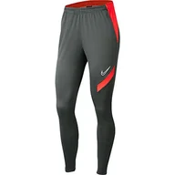 Spodnie rowerowe - Nike Kobiety Academy Pro Knit Pant BV6934-067 Spodnie Dresowe, Antracytowy/Czerwony, XL - miniaturka - grafika 1