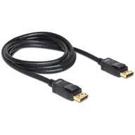 Kable komputerowe i do monitorów - Impakt KABEL DISPLAYPORT M/M 2M V1.2 (20 PIN) 4K CZARNY DELOCK (1_345711) - miniaturka - grafika 1