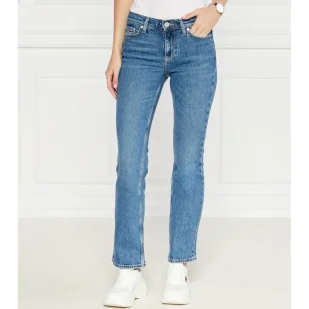 Tommy Jeans Jeansy | Straight fit - Spodnie damskie - miniaturka - grafika 1