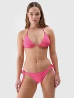 Stroje kąpielowe - 4F Góra od bikini damska - fuksja M - miniaturka - grafika 1