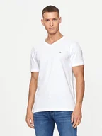Koszulki męskie - Gant T-Shirt Shield 2003186 Biały Slim Fit - miniaturka - grafika 1