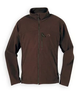 Kurtki męskie - Tatonka Essential męska kurtka polarowa "Sawmill Jacket, Gre XXL, ciemnobrązowa 8dark brown) - grafika 1