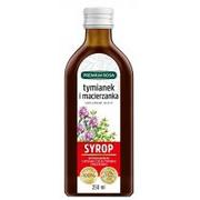 Przeziębienie i grypa - Premium Rosa Syrop z macierzanki i tymianku - suplement diety 250 ml - miniaturka - grafika 1