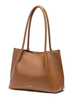 Torebki damskie - Puccini Shopper bag w kolorze jasnobrązowym - 34 x 25 x 15 cm - miniaturka - grafika 1