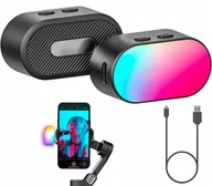 Lampy studyjne - Lampa RGB Magnetyczna LED do Gimbala Smart S2 X Pro X XE XR V8 / AOCHUAN P03 - miniaturka - grafika 1