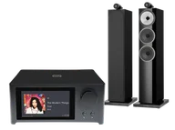 Zestawy stereo - NAD C 700 V2 (czarny) + 703 S3 (czarny) - miniaturka - grafika 1