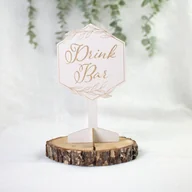 Dekoracje i nakrycia stołu na imprezę - Stojak modern garden - drink bar, 1 kpl., 20 x 11,5 cm - miniaturka - grafika 1