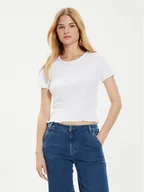 Koszulki i topy damskie - Brave Soul T-Shirt LTS-568ADRI1 Biały Straight Fit - miniaturka - grafika 1