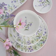 Serwisy obiadowe - Serwis obiadowy na 6 osób porcelanowy VIOLA - miniaturka - grafika 1