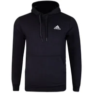 Bluzy męskie - Adidas Bluza Męska Cienka Feelcozy Hd Black Gv5294 S - miniaturka - grafika 1