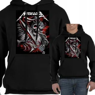 Bluzy męskie - Bluza Z Kapturem Metallica Prezent Metal M 3073 - miniaturka - grafika 1