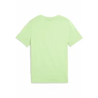 Odzież sportowa dziecięca - Młodzieżowa koszulka ESS z logo No. 1 PUMA Spring Fern Green - miniaturka - grafika 1