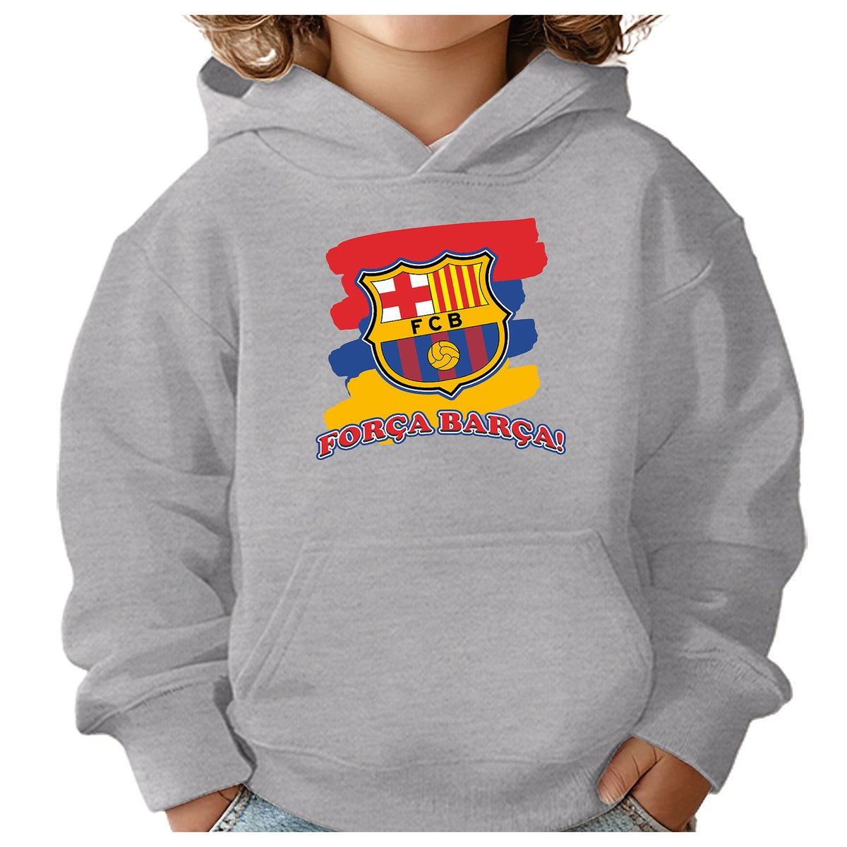 BLUZA DZIECIĘCA BARCELONA FC KLUB PIŁKARSKI 146-152 DLA DZIEWCZYNKI CHŁOPCA