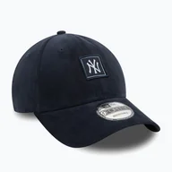 Czapki damskie - Czapka z daszkiem New Era Cord Patch 9FORTY New York Yankees navy WYSYŁKA W 24H 30 DNI NA ZWROT - miniaturka - grafika 1