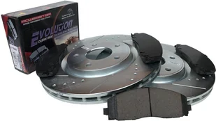 Przednie klocki + WIERCONE tarcze hamulcowe 330mm POWERSTOP RAM Cargo Van 2012- - Tarcze hamulcowe - miniaturka - grafika 11