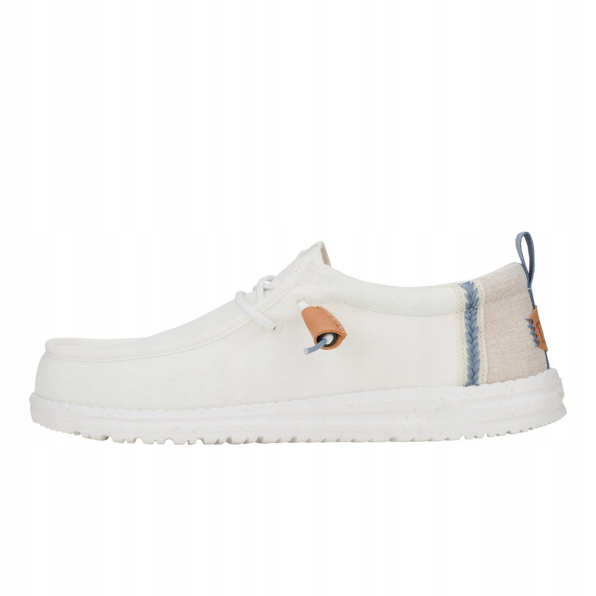HeyDude Męskie Lekkie Mokasyny Buty Półbuty Wsuwane Wally Summer Linen 43
