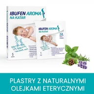 Przeziębienie i grypa - Polpharma Ibufen Aroma na katar x5 plastrów - miniaturka - grafika 1