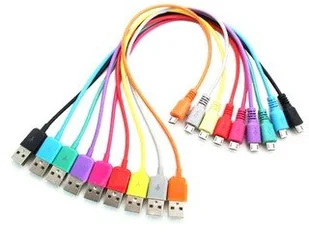 4World Kabel USB 2.0 MICRO 5pin, AM / B MICRO transfer/ładowanie 1.0m niebieski (07949-OEM) - Kable USB - miniaturka - grafika 3