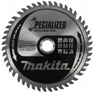 Makita B-09391 piła tarczowa do cięcia drewna z gwoździami i sękami 165x20 mm 24 zęby T.C.T. Specialized - Tarcze do pił - miniaturka - grafika 1