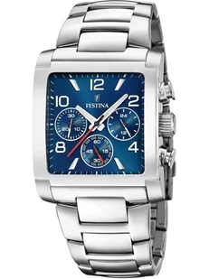 Zegarek Zegarek Festina F20652-1 Timeless Chronograph - Zegarki męskie - miniaturka - grafika 2