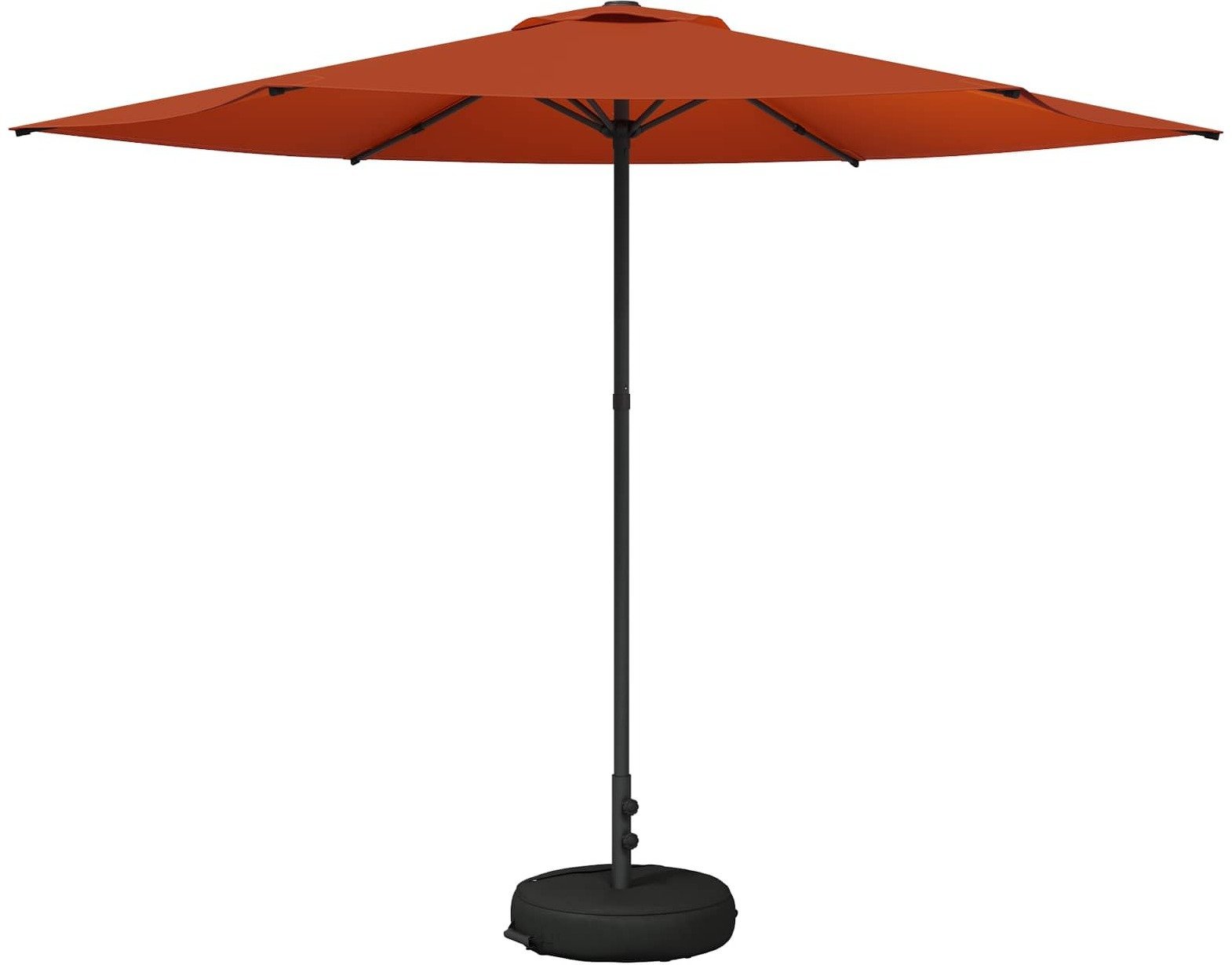 vidaXL vidaXL Parasolka ogrodowa 300 x 300 cm Poliester Prostokątny terakota