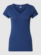 Koszulki i topy damskie - T-shirt z dekoltem w serek model ‘Eyben’ - miniaturka - grafika 1