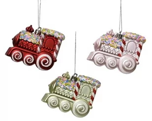 Zawieszka bombka na choinkę słodka lokomotywa - Bombki - miniaturka - grafika 1