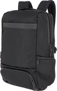 Teczki i aktówki - Travelite Meet Backpack RFID 41 cm Laptop compartment schwarz - grafika 1