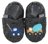 Kapcie damskie - kapcie niemowlęce na zimę Sterntaler szare [rozmiar stopy: 21/22] - miniaturka - grafika 1