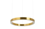 Lampy sufitowe - KingHome Lampa wisząca RING 40 złota - LED, stal JD8169-40 - miniaturka - grafika 1