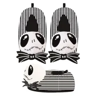 Kapcie damskie - Nightmare Before Christmas House Chodzenie Kapcie - Kolor Czarny - Rozmiary 40/41 - Kapcie z nadrukiem Jack - Oryginalny produkt, Czarny (Black), 40/41 EU - miniaturka - grafika 1