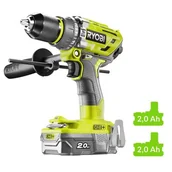 Wiertarko-wkrętarki akumulatorowe - RYOBI R18PD7-220S - miniaturka - grafika 1