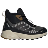 Buty dla chłopców - Buty dziecięce Adidas Terrex Trailmaker 2 Mid Cp K Rozmiar butów (UE): 30 / Kolor: brązowy/szary - miniaturka - grafika 1