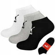 Skarpetki męskie - PUMA SNEAKER skarpetki bawełniane skarpety STOPKI - 35-38 - miniaturka - grafika 1