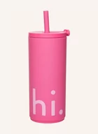 Kubki termiczne - Design Letters Kubek To-Go pink - miniaturka - grafika 1