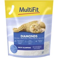 Żwirek dla kotów - MultiFit Diamonds żwirek dla kota 8 l - miniaturka - grafika 1