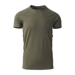 Helikon - T-Shirt funkcyjny - Olive Green - TS-FUN-QD-02 - Odzież taktyczna i umundurowanie - miniaturka - grafika 4
